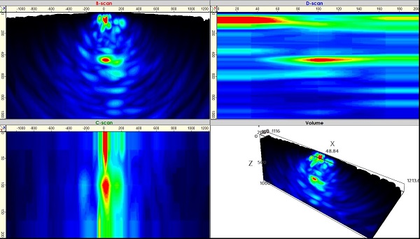 A1040 MIRA 3D 混凝土三维超声波成像仪切片